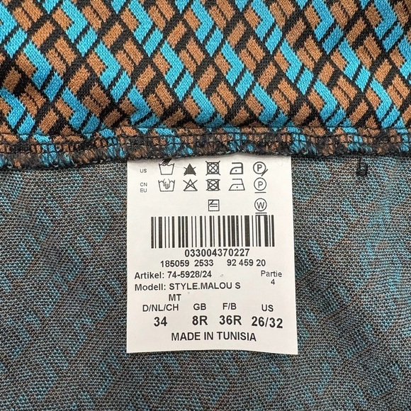 NEW, Brax Feel Good, Malou Pants, Finest Jersey, 26/32, Blue, Brown - Picture 7 of 14